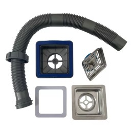 Cuba Gourmet Quadrada Aço Inox 60x40cm - Construinox